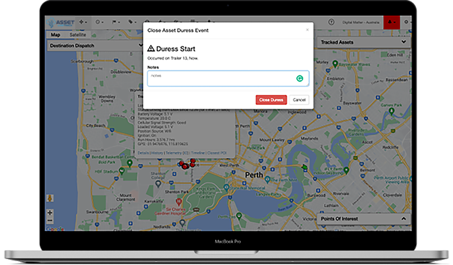 Telematics Guru Asset Tracking